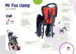 Велокресло детское Bellelli Mr Fox Clamp.  Увеличить фотографию.
