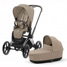 Премиум коляска Cybex Priam IV 2в1 на больших колесах. Характеристики.