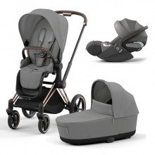 Премиальная коляска Cybex Priam IV 3 в 1 автокресло Cloud T i-Size Plus. Характеристики.