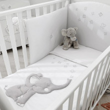 Комплект в кроватку Erbesi Elly набор белья 3 предмета. Характеристики.