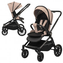 Коляска с большими колесами Indigo SOLAR прогулочная. Характеристики.