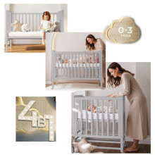 Sweet Baby Luna с матрасом 4в1