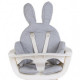 ChildHome Подушка для стульчика Evolu2 цвет rabbit jersey grey