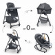 Agex Seat'n Sleep 4в1 цвет dark grey