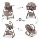 Agex Seat'n Sleep 4в1 цвет truffle brown