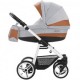 Коляска 2 в 1 Bebetto Vulcano цвет sl07-white Bebetto Vulcano цвет sl07-white