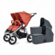 Коляска для близнецов Bumbleride Indie twin 2 в 1 цвет clay+dawn grey Bumbleride Indie twin 2 в 1 цвет clay+dawn grey