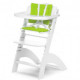 Деревянный стульчик ChildHome Lambda 2 цвет white - lime ChildHome Lambda 2 цвет white - lime