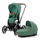 Cybex Priam IV 2в1 на больших колесах цвет leaf green/ chrome brown