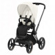 Cybex Priam IV на больших колесах цвет off white/ matt black