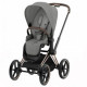 Cybex Priam IV на больших колесах цвет mirage grey/ rose gold