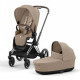 Cybex Priam IV 2 в 1 цвет cozy beige chrome brown