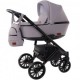 Детская коляска DeLorean Smart 3 в 1 цвет soft grey (ткань) DeLorean Smart 3 в 1 цвет soft grey (ткань)
