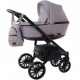 Коляска DeLorean Smart 2 в 1 цвет soft grey (ткань) DeLorean Smart 2 в 1 цвет soft grey (ткань)