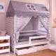 Incanto Dream Home с комплектом текстиля Домик  цвет белый-серый