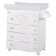 Комод Micuna B-970 цвет Sweet Bear white/stars grey Micuna B-970 цвет Sweet Bear white/stars grey