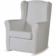 Micuna Wing Nanny цвет grey leatherette-white