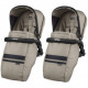 Коляска для двойни Peg-Perego Duette Piroet цвет luxe ecru Peg-Perego Duette Piroet цвет luxe ecru