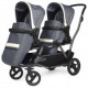 Коляска для двойни Peg-Perego Duette Piroet цвет luxe mirage Peg-Perego Duette Piroet цвет luxe mirage