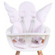 ChildHome Подушка для стульчика Evolu2 цвет angel jersey old  pink
