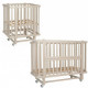 Polini kids Simple 355 с маятником и матрасом цвет кашемир