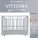 Sweet Baby Vittoria 5 уровней ложа, маятник, ящик цвет серая